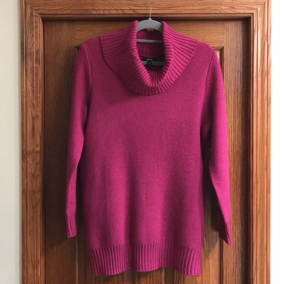 Apt. 9 Sweaters - Apt 9 Sparkly Turtleneck Sweater Large